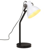 Vidaxx Schreibtischlampe 25 W E27 17x17x60 cm weiß