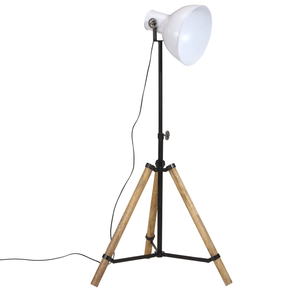 VidaXL Stehleuchte 25 W E27 75x75x90-150 cm weiß