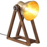 Vidaxx Schreibtischlampe 25 W E27 30x17x40 cm antik messingfarben