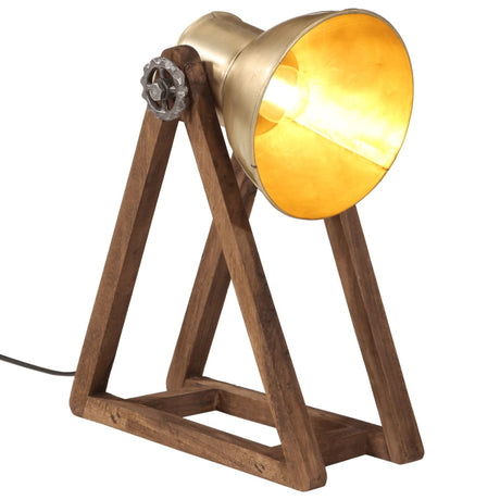 Vidaxx Schreibtischlampe 25 W E27 30x17x40 cm antik messingfarben