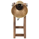 Vidaxx Schreibtischlampe 25 W E27 30x17x40 cm antik messingfarben
