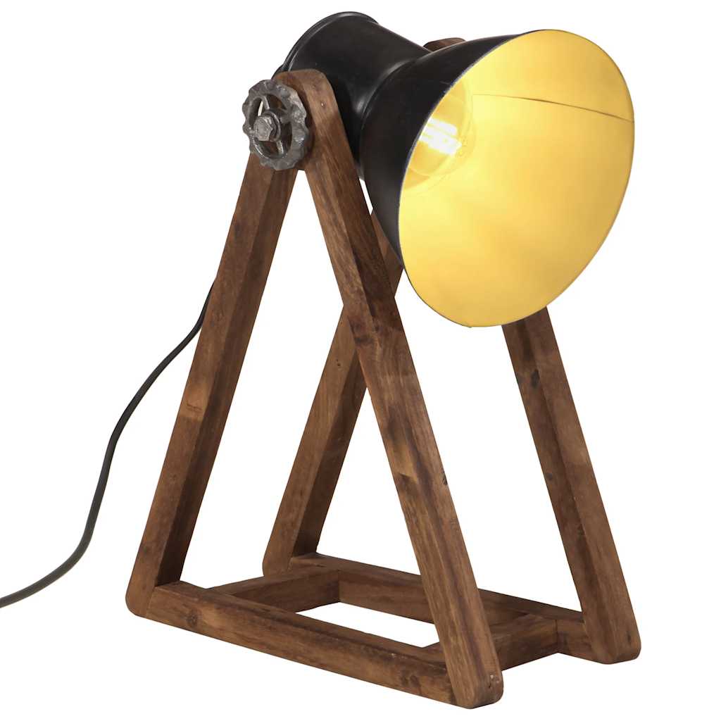 VidaXL Schreibtischlampe 25 W E27 30x17x40 cm schwarz