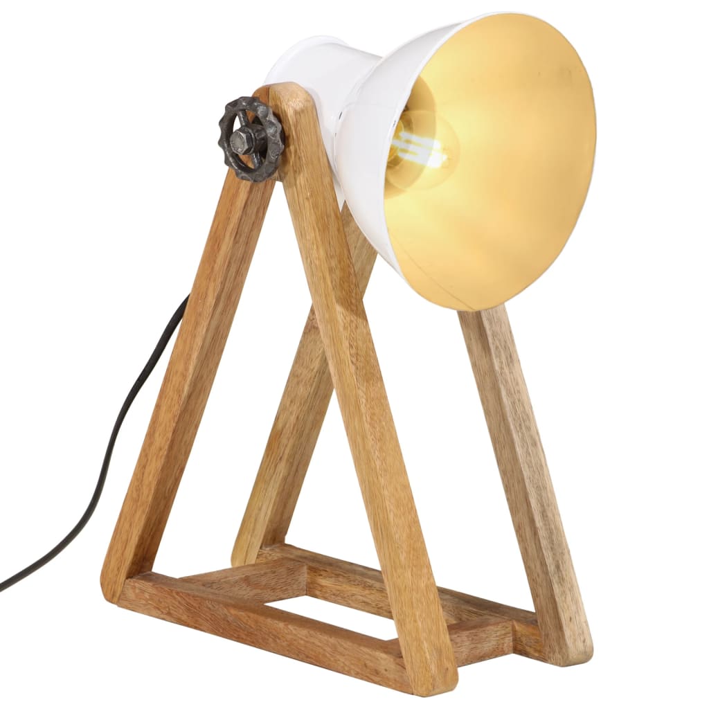 Vidaxx Schreibtischlampe 25 W E27 30x17x40 cm weiß