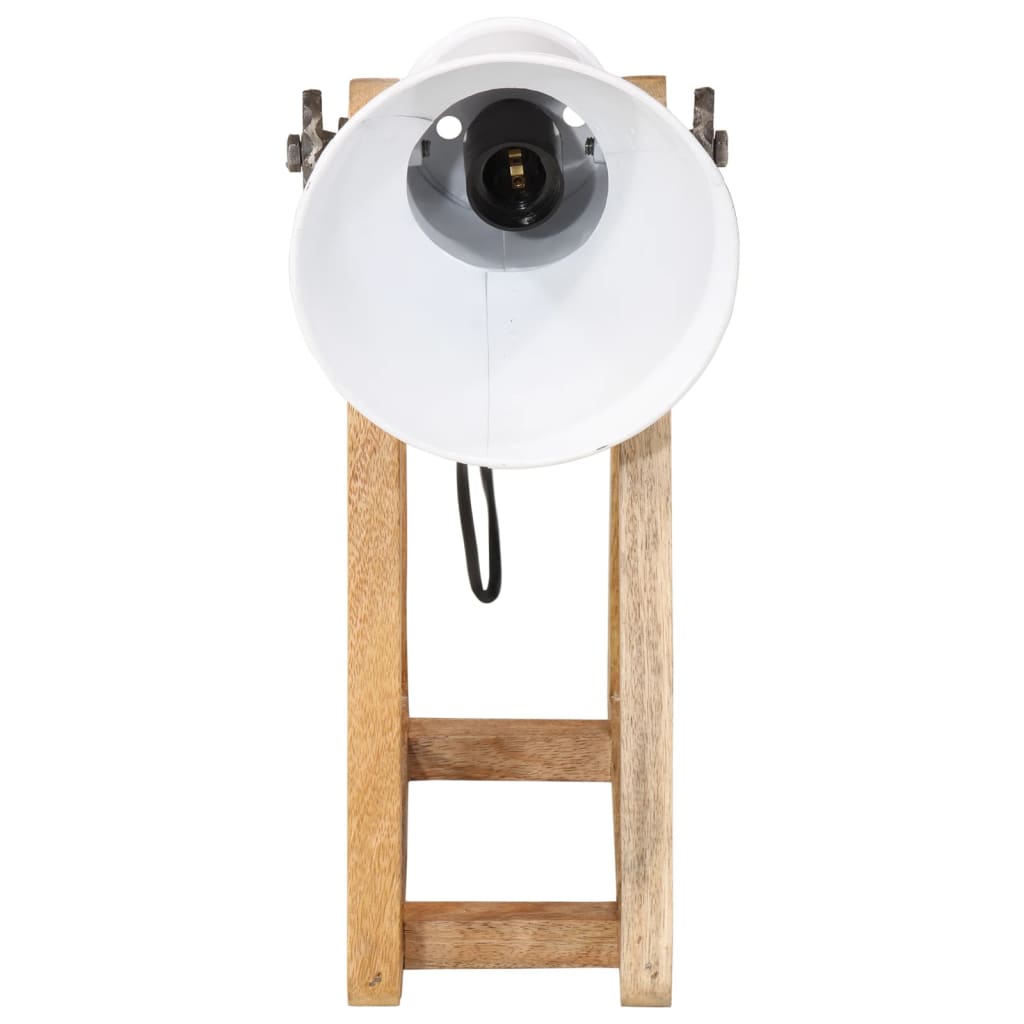 Vidaxx Schreibtischlampe 25 W E27 30x17x40 cm weiß