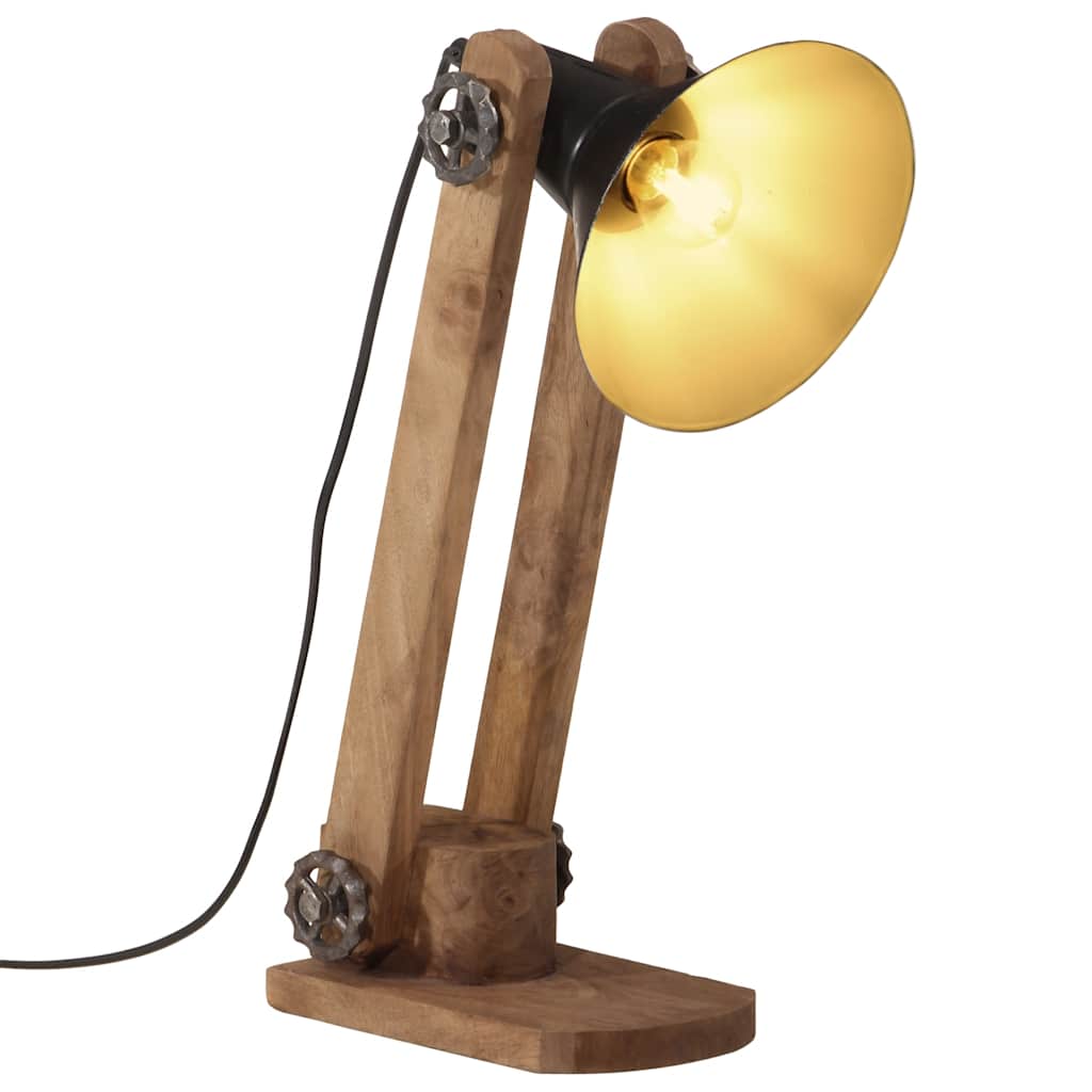VidaXL Schreibtischlampe 25 W E27 23x13x52 cm schwarz
