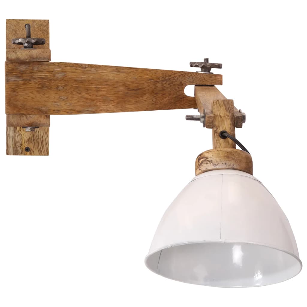 VidaXL Wandleuchte 25W E27 weiß