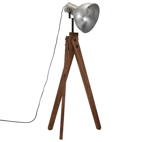 Vidaxx Stehleuchte 25 W E27 45x45x120 cm Vintage Silber