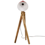 Vidaxxl Stehleuchte 25 W E27 45 x 45 x 120 cm verwittertes Rot