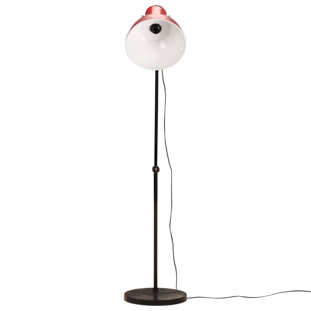 Vidaxxl Stehleuchte 25 W E27 150 cm verwittertes Rot