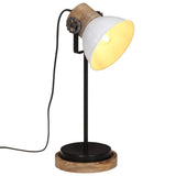 Vidaxx Schreibtischlampe 25 W E27 17x17x50 cm weiß