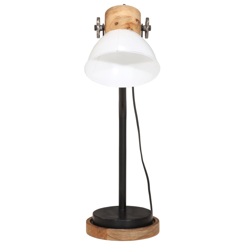 Vidaxx Schreibtischlampe 25 W E27 18x18x60 cm weiß