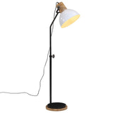 VidaXL Stehleuchte 25 W E27 30x30x100-150 cm weiß