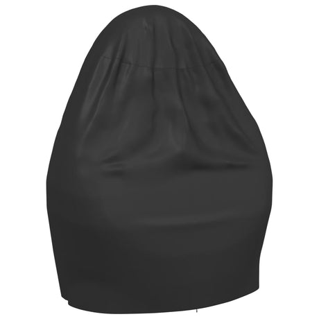 Vidaxl hoes voor dubbele ei-stoel zwart ø 146x210 cm 420d oxford