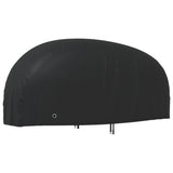 VidaXL Motorradabdeckung 230x95x125 cm 210d Oxford schwarz
