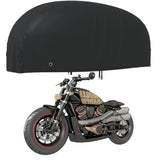 VidaXL Motorradabdeckung 230x95x125 cm 210d Oxford schwarz