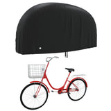 VidaXL Fahrradabdeckung 200x85x110 cm 190t Oxford schwarz