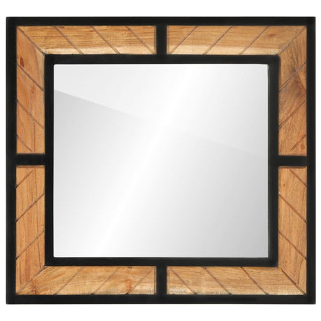 Vidaxl badkamerspiegel 60x1x55 cm massief acaciahout
