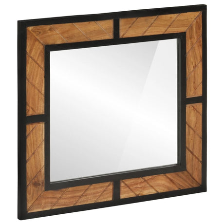 Vidaxl badkamerspiegel 60x1x55 cm massief acaciahout