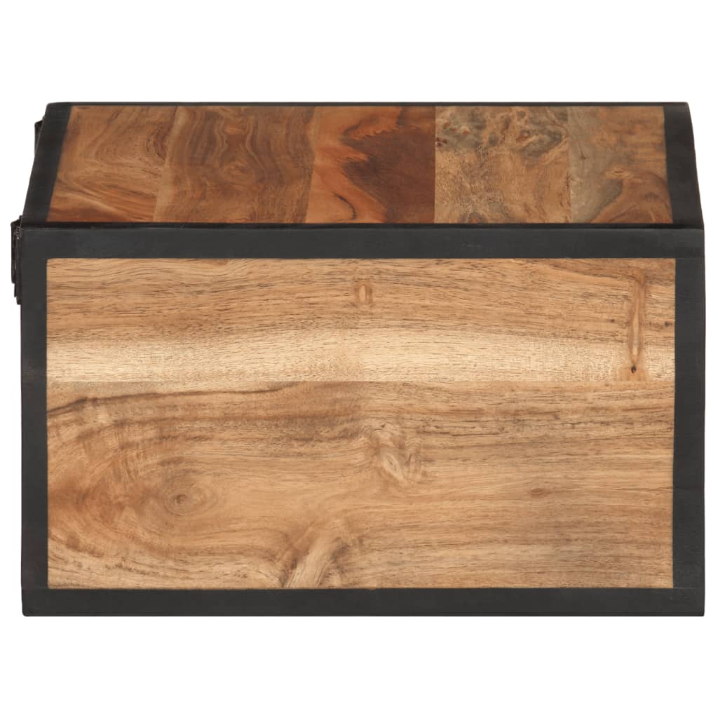 Vidaxl nachtkastje wandgemonteerd 35x35x20 cm massief acaciahout