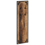 VidaXL Garderobenständer 35x8x110 cm aus massivem, rauem Mangoholz