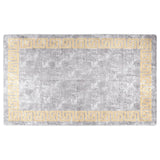 Vidaxx Teppich waschbar, rutschfest, 120 x 170 cm, Grau und Gold