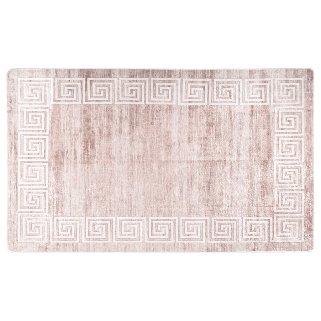 Vidaxx Teppich waschbar, rutschfest, 120 x 170 cm, beige