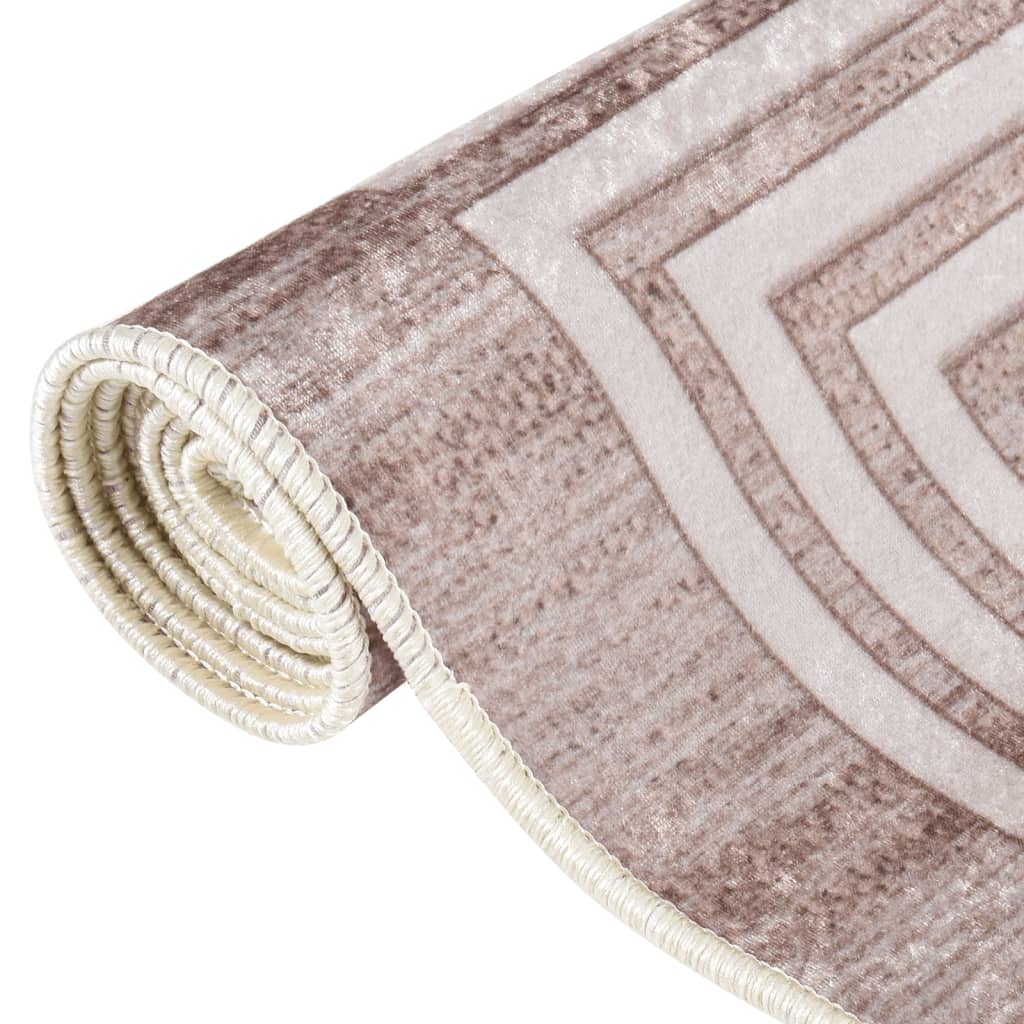 Vidaxx Teppich waschbar, rutschfest, 150 x 230 cm, beige