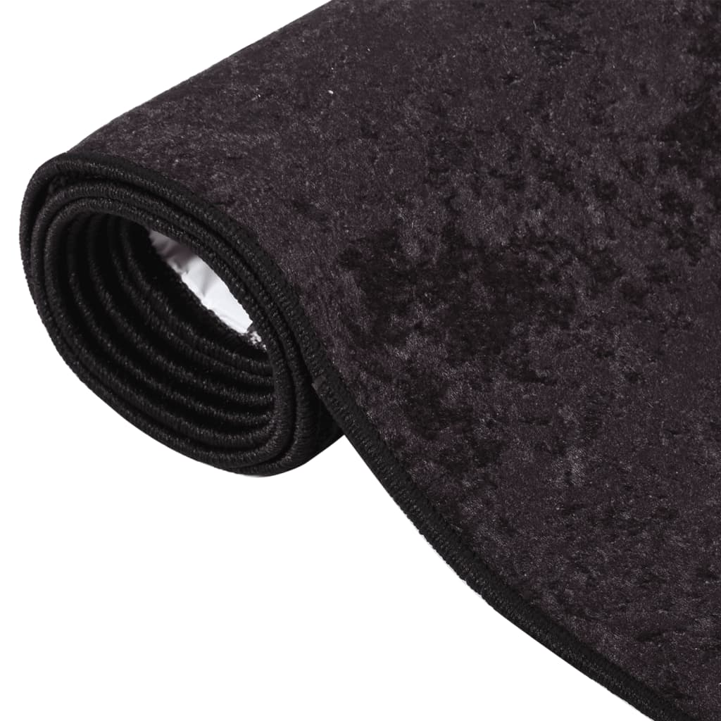 Vidaxx Teppich waschbar, rutschfest, 150 x 230 cm, Anthrazit