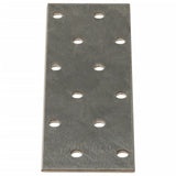 VidaXL-Platten perforiert 60 Stück 2 mm 120x40 mm verzinkter Stahl