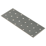VidaXL Bleche perforiert 40 Stück 2 mm 160x60 mm verzinkter Stahl