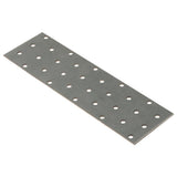 VidaXL Bleche perforiert 40 Stück 2 mm 200x60 mm verzinkter Stahl