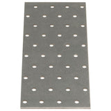 VidaXL Bleche perforiert 40 Stück 2 mm 200x80 mm verzinkter Stahl