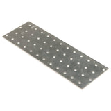 VidaXL-Platten perforiert, 20 Stück, 2 mm, 240 x 80 mm, verzinkter Stahl