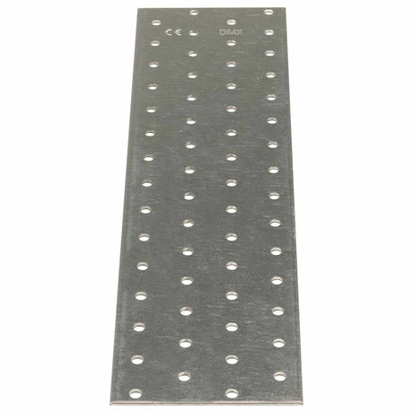 VidaXL-Platten perforiert, 20 Stück, 2 mm, 300 x 80 mm, verzinkter Stahl
