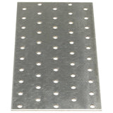 VidaXL Bleche perforiert 40 Stück 2 mm 200x100 mm verzinkter Stahl