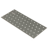 VidaXL-Platten perforiert, 20 Stück, 2 mm, 240 x 100 mm, verzinkter Stahl