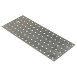 VidaXL Bleche perforiert 20 Stück 2 mm 300x120 mm verzinkter Stahl