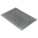 VidaXL Bleche perforiert 20 Stück 2 mm 300x200 mm verzinkter Stahl