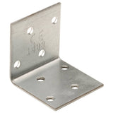 VidaXL Eckwinkel 100 Stück 2 mm 40x40x40 mm verzinkter Stahl
