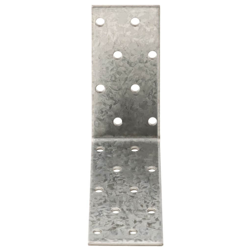 Vidaxx Eckwinkel 40 Stück 2 mm 80x40x80 mm verzinkter Stahl