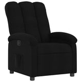 Vidaxl relaxfauteuil zwarte stof