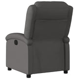 Vidaxl relaxfauteuil grijs echt leer