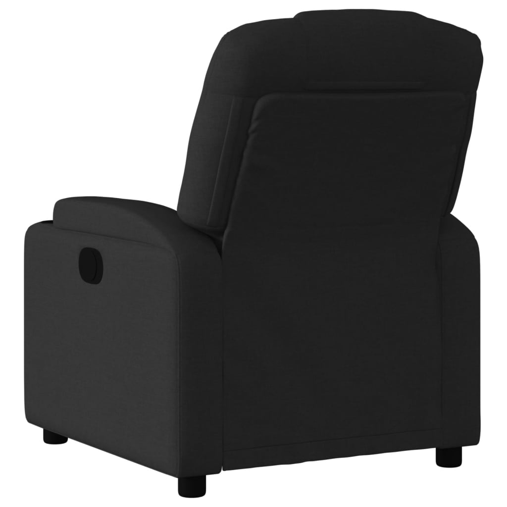 Vidaxl relaxfauteuil zwarte stof