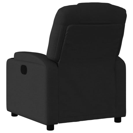 Vidaxl relaxfauteuil zwarte stof