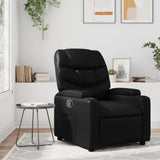 Vidaxl relaxfauteuil zwart kunstleer
