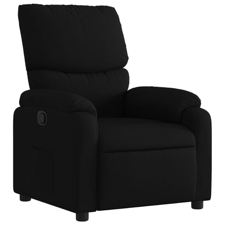 Vidaxl relaxfauteuil zwarte stof