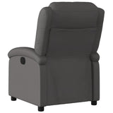 Vidaxl relaxfauteuil grijs echt leer