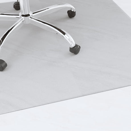 Vidaxx Bodenmatte für Laminat oder Teppich 120x115 cm PVC
