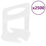 Vidaxl Nivellierklemmen für Fliesen 2500 Stück 1 mm