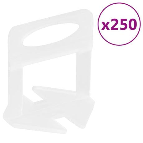 Vidaxl Nivellierklemmen für Fliesen 250 Stück 1,5 mm